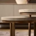 Salontafel Madison Sand | 70 cm | set van 3 - Starfurn