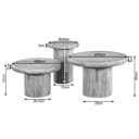 Salontafel Maya | 70 cm | Brown - Starfurn