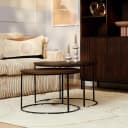 Salontafel Madison Brown | 70 cm | set van 2 - Starfurn