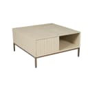 Salontafel Madison Sand | 80 cm | Vierkant - Starfurn