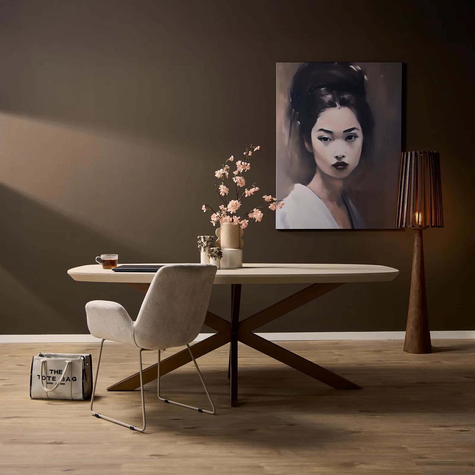 Eettafel Madison Sand | 200 cm | Deens Ovaal - Starfurn