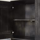 Vakkenkast Madison XL Black | 135 cm - Starfurn