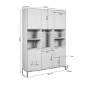 Vakkenkast Madison XL Natural | 135 cm - Starfurn