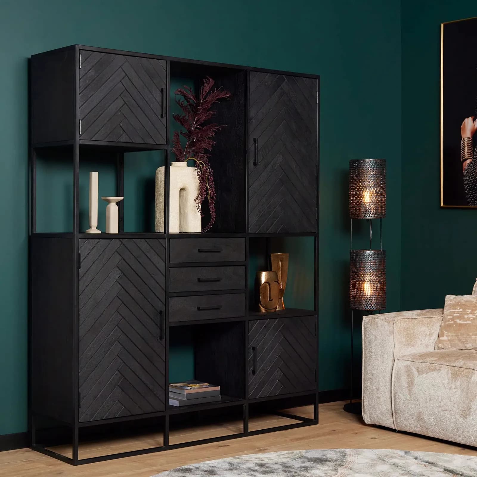 Vakkenkast New York Supreme XXL | 160 cm - Starfurn