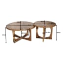 Salontafel Milou | Naturel | 70 cm - Starfurn