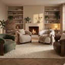 Fauteuil Bocks Be lovely en notenhout - Mokana Furniture