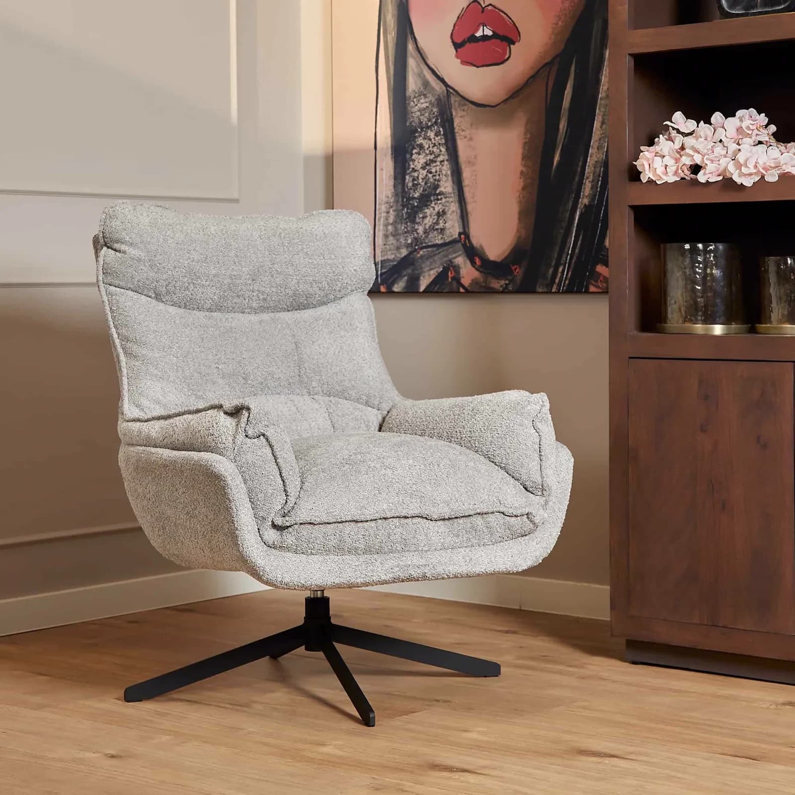 Fauteuil Vera | Light Grey - Starfurn