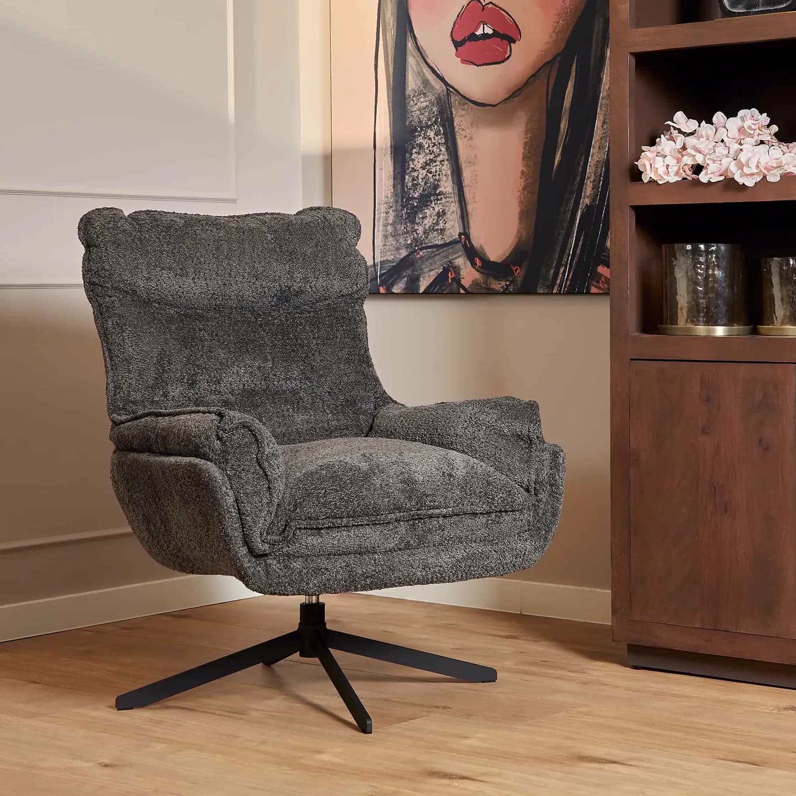 Fauteuil Vera | Dark Grey - Starfurn