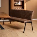 Eetkamerbank Tivoli Bull | 185 cm | Brown - Starfurn