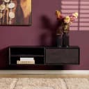 Zwevend tv meubel Ambiance Black | 120 cm - Starfurn