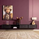 Zwevend tv meubel Ambiance Black | 280 cm - Starfurn