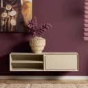 Zwevend tv meubel Ambiance Sand | 120 cm - Starfurn