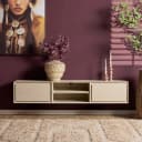 Zwevend tv meubel Ambiance Naturel | 120 cm - Starfurn