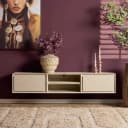 Zwevend tv meubel Ambiance Sand | 160 cm - Starfurn