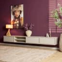 Zwevend tv meubel Ambiance Sand | 240 cm - Starfurn