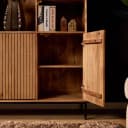 Vakkenkast Madison XL Natural | 135 cm - Starfurn