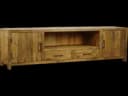 Brent TV-kast 200cm | Oud hout - Wildeboer & van der Weide