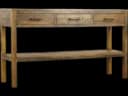 Brent Sidetable 150cm | Oud hout - Wildeboer & van der Weide