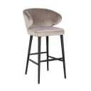 Barstoel Indigo khaki velvet - Richmond Interiors