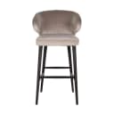 Barstoel Indigo khaki velvet - Richmond Interiors