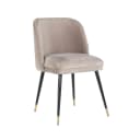 Eetkamerstoel Alicia khaki velvet fire retardant - Richmond Interiors