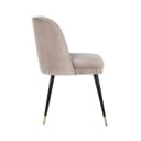 Eetkamerstoel Alicia khaki velvet fire retardant - Richmond Interiors