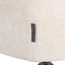 Eetkamerstoel Aline FR white chenille swivel fire retardant - Richmond Interiors