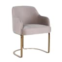 Eetkamerstoel Hadley khaki velvet fire retardant - Richmond Interiors
