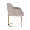 Eetkamerstoel Hadley khaki velvet fire retardant - Richmond Interiors