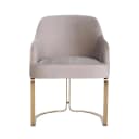 Eetkamerstoel Hadley khaki velvet fire retardant - Richmond Interiors