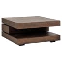 Salontafel Oakura brown 90×90 - Richmond Interiors