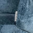 Eetkamerstoel Amphara blue chenille fire retardant - Richmond Interiors