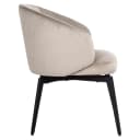 Eetkamerstoel Amphara khaki velvet fire retardant - Richmond Interiors