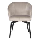 Eetkamerstoel Amphara khaki velvet fire retardant - Richmond Interiors
