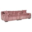 Bank Charelle rose chenille - Richmond Interiors