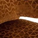 Barstoel Indigo old gold triangle - Richmond Interiors
