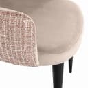 Eetkamerstoel Giovanna trendy rose - Richmond Interiors