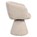 Eetkamerstoel Madeline cream unicorn swivel - Richmond Interiors