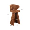 Barstoel Gatsbi lovely cinnamon - Richmond Interiors