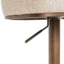 Barstoel Cheyenne biscotti swivel - Richmond Interiors