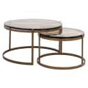 Salontafel Cleo gold (Set of 2) - Richmond Interiors