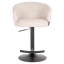 Barstoel Nikki biscotti swivel fire retardant - Richmond Interiors