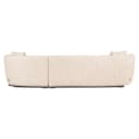 Bank Pandora beige angora lounge right - Richmond Interiors