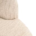 Bank Pandora beige angora lounge right - Richmond Interiors
