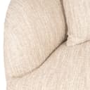 Bank Pandora beige angora lounge right - Richmond Interiors