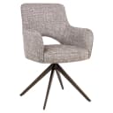 Eetkamerstoel Ginerva earth tweed swivel - Richmond Interiors