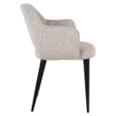 Eetkamerstoel Giovanna natural fancy fire retardant - Richmond Interiors