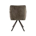 Armstoel Raster Hoven taupe-bruin
