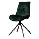 Palma Stoel - fabric Bluvel 78 green - Tower Living