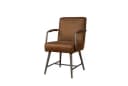 Belmonte Armstoel - fabric Cherokee 8 cognac - Tower Living